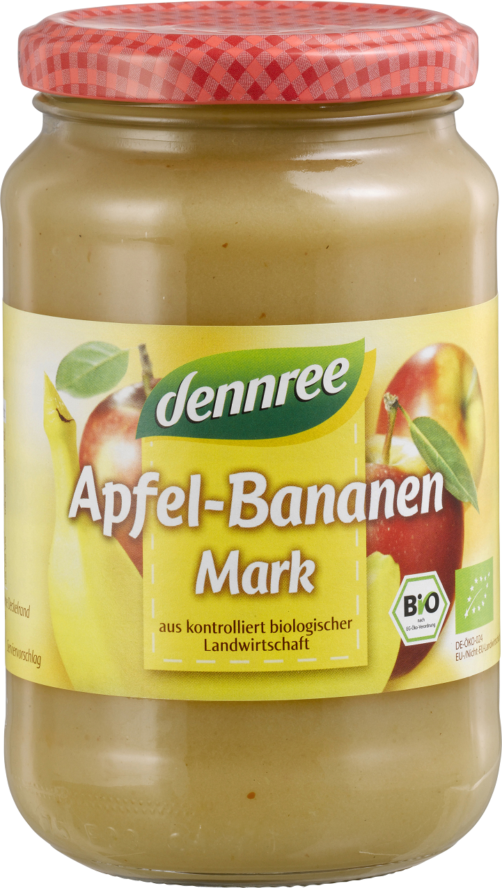 APPLE AND BANANA MOUSSE BIO 360 g
